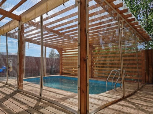 Мягкие окна для бассейна защита от насекомых, сохранение тепла